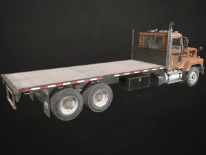 Classic Truck Collection - Low Poly 3D Model