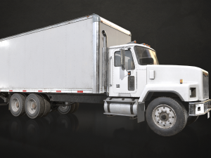 Classic Truck Collection - Low Poly Model 3D
