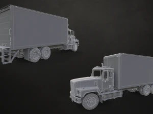 Classic Truck Collection - Low Poly 3D Model