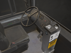 City Bus - Low Poly 3D Модель