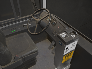 City Bus V2 - Low Poly 3D Модель