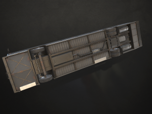 City Bus V2 - Low Poly 3D Модель
