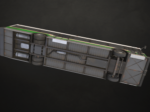 City Bus V3 - Low Poly 3D Model
