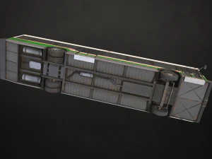 City Bus V3 - Low Poly 3D Model