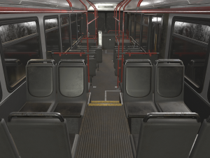 City Bus V4 - Low Poly 3D Model