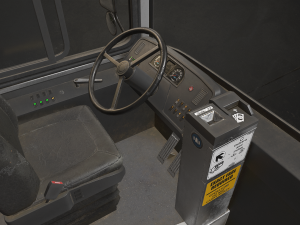 City Bus V4 - Low Poly 3D Model