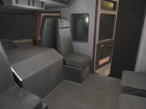 Fire Truck - Low Poly 3D Model