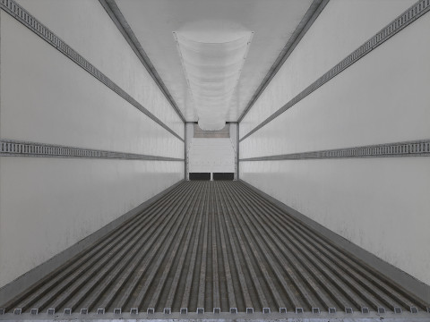 Refrigerated Trailer - Low Poly 3D-Modell