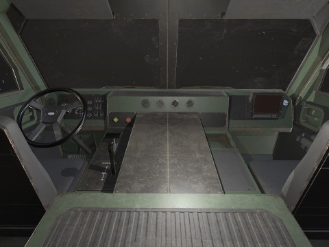 Heavy Military Truck V2 - Tanker Modelo 3D