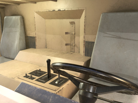 Heavy Military Truck V1 - Tanker Model 3D