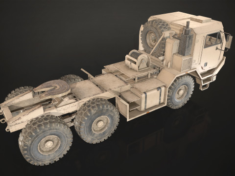 Military Truck V1 - Tractor 3D Model