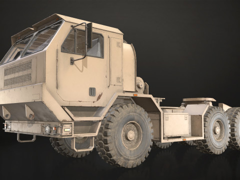 Military Truck V1 - Tractor 3D Model