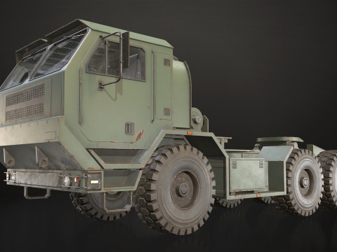 Military Truck V1 - Tractor 3D Model