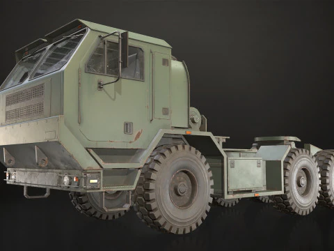 Military Truck V1 - Tractor 3D Model