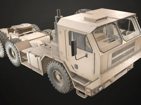 Military Truck V1 - Tractor 3D Model