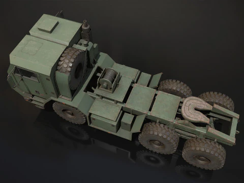 Military Truck V1 - Tractor 3D Model