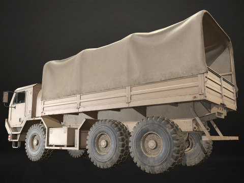 Military Truck V1 - Cargo Modelo 3D