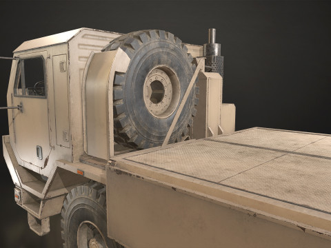 Military Truck V1 - Cargo Modelo 3D