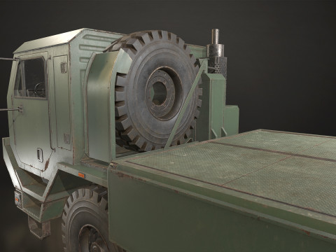 Military Truck V1 - Cargo Modelo 3D
