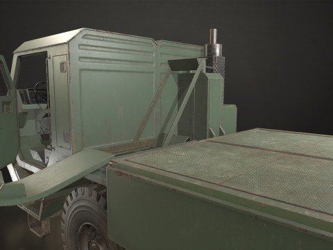 Military Truck V1 - Cargo Modelo 3D