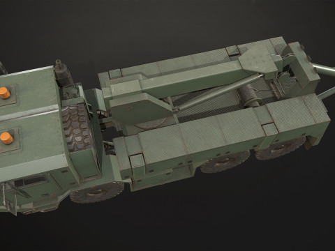 Military Truck V1 - Wrecker 3Dモデル