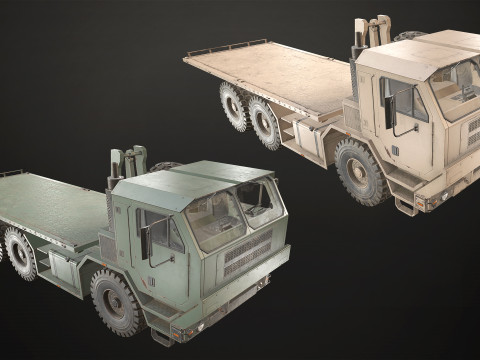 Military Truck V1 - Pack 1 Modello 3D