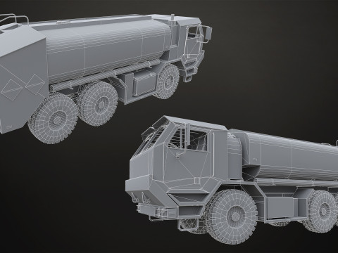Military Truck V1 - Pack 1 Modello 3D