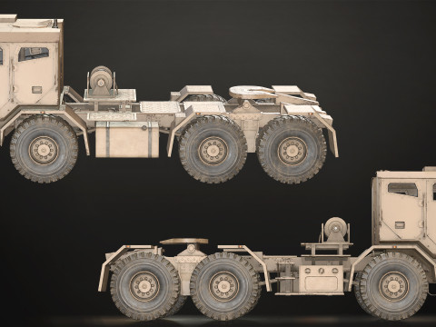Military Truck V2 - Tractor Modelo 3D