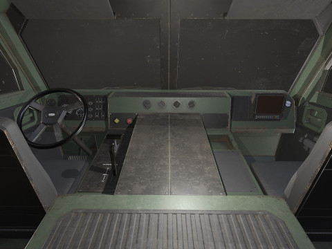 Military Truck V2 - Tractor Modelo 3D