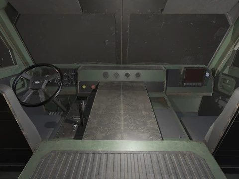 Military Truck V2 - Tractor 3D Model