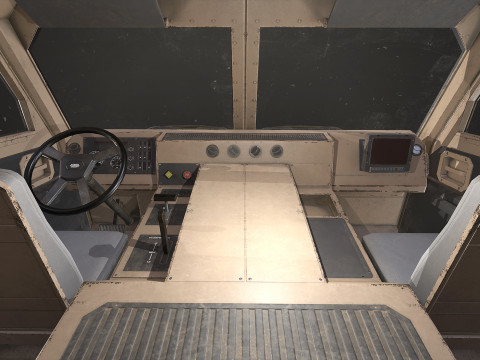 Military Truck V2 - Tractor Modelo 3D