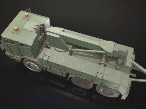 군용 트럭 V2 - 구조차 3D 모델