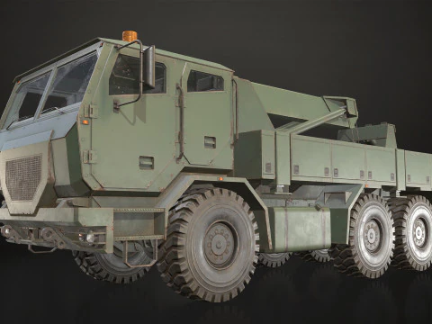 군용 트럭 V2 - 구조차 3D 모델