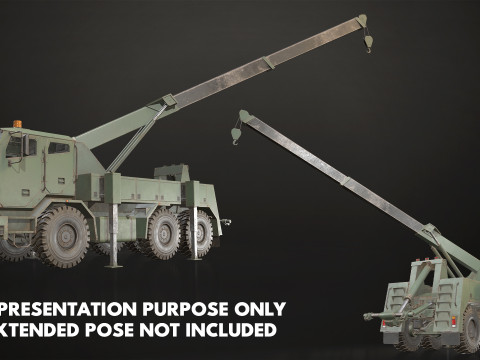 Military Truck V2 - Pack 1 Modello 3D