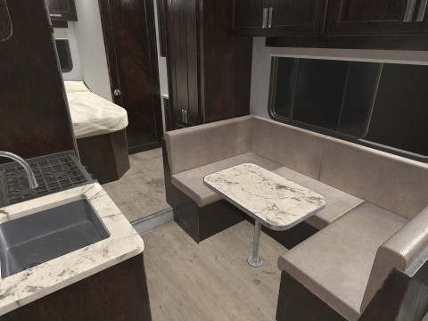 Class C RV Motorhome - Low Poly Modèle 3D