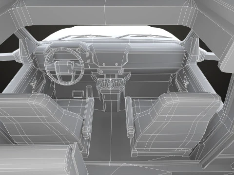 Class C RV Motorhome - Low Poly 3D Model