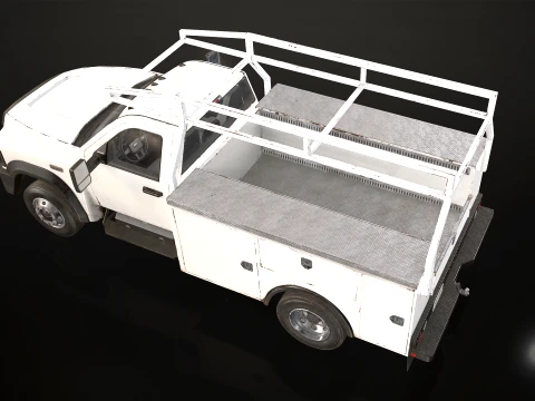 Medium Duty VX400S - Service Truck 3D Model