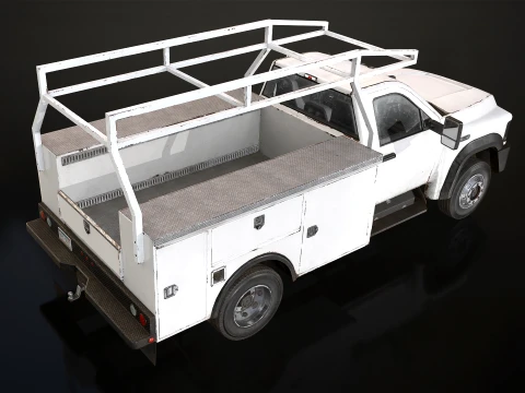 Medium Duty VX400S - Service Truck 3D Model