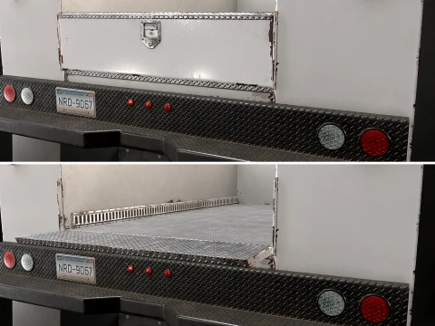 Medium Duty VX400S - Service Truck 3D Model
