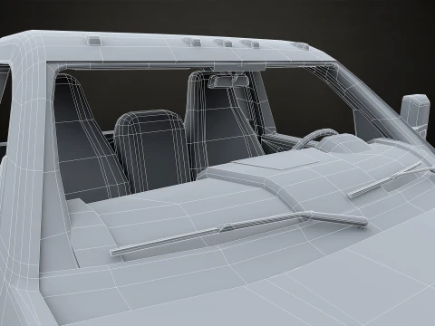 Medium Duty VX400S - Service Truck 3D Model