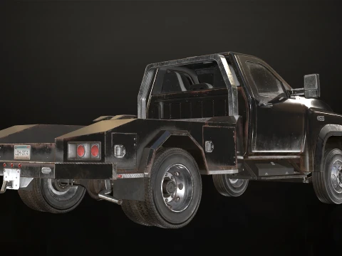 Medium Duty Truck VX400S - Hauler 3D Model