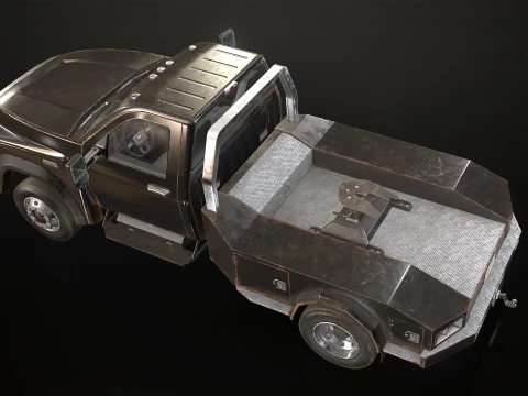 Medium Duty Truck VX400S - Hauler 3D Model
