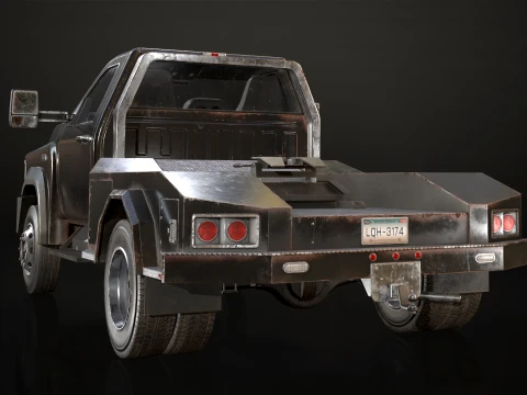 Medium Duty Truck VX400S - Hauler 3D Model