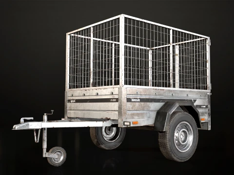 Compact Trailer - Utility S Modelo 3D