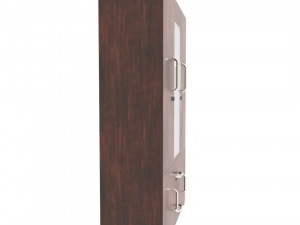 wooden wardrobe Modèle 3D