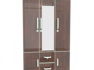 wooden wardrobe Modèle 3D