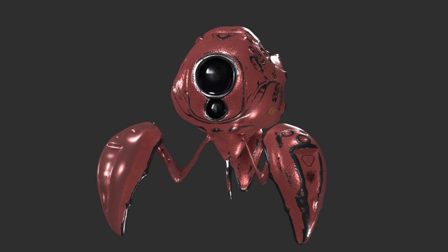 robo spider sci-fi Modèle 3D .c4d .max .obj .3ds .fbx .stl .blend 