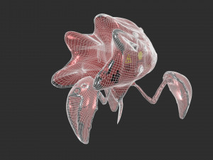robo spider sci-fi Modèle 3D