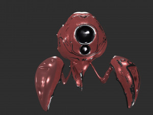 robo spider sci-fi Modèle 3D
