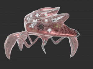 robo spider sci-fi Modèle 3D